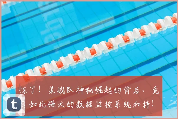 惊了!某战队神秘崛起的背后,竟有如此强大的数据监控系统加持!