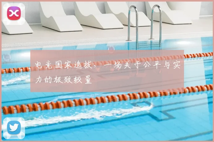 电竞国家选拔，一场关于公平与实力的极致较量